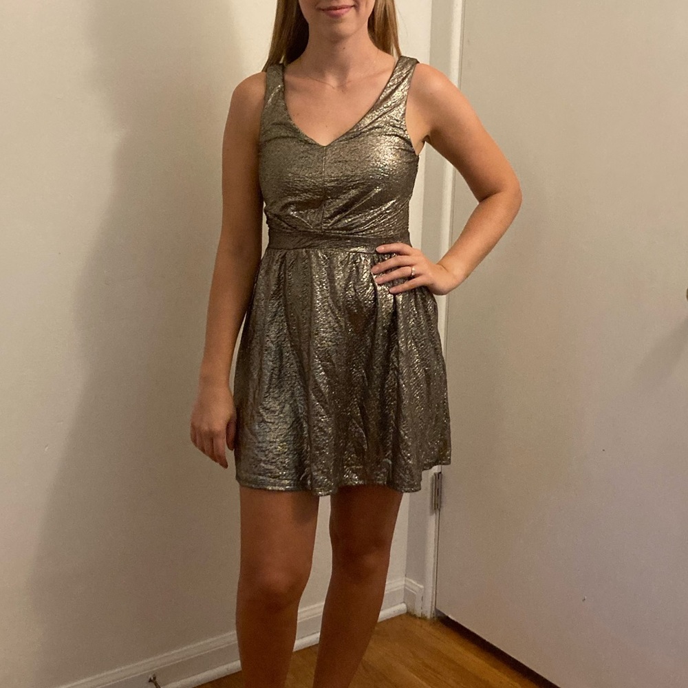 Gold Dress